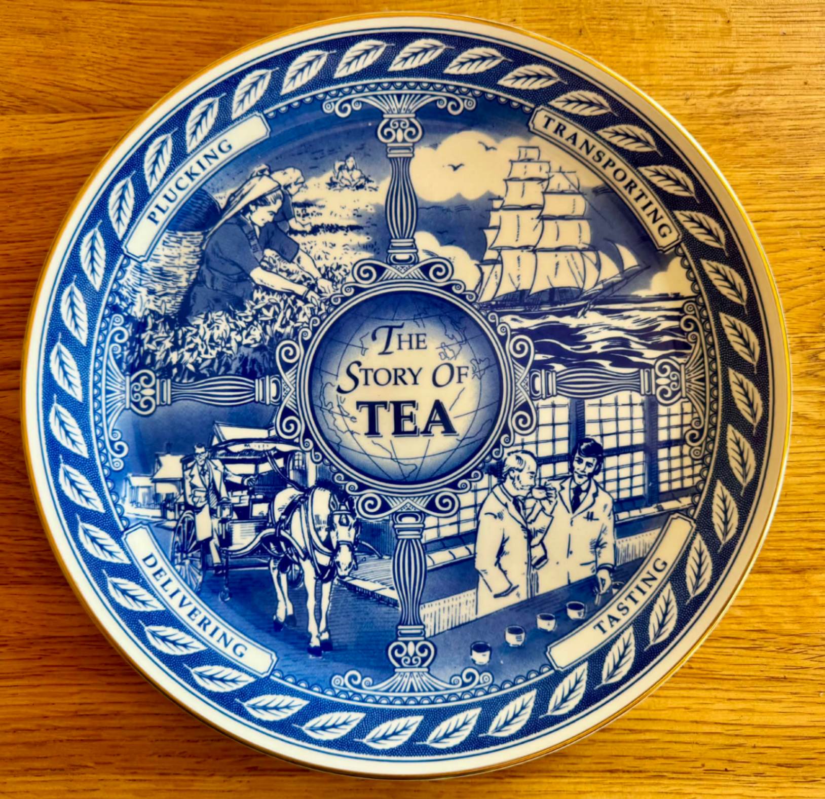 リントンズ x Mason’s The Story of TEA プレート